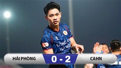 Kết quả Hải Phòng 0-2 CAHN: CAHN chạm một tay vào chức vô địch 